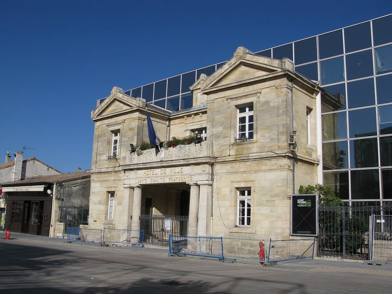 La mairie de Pessac, en Gironde