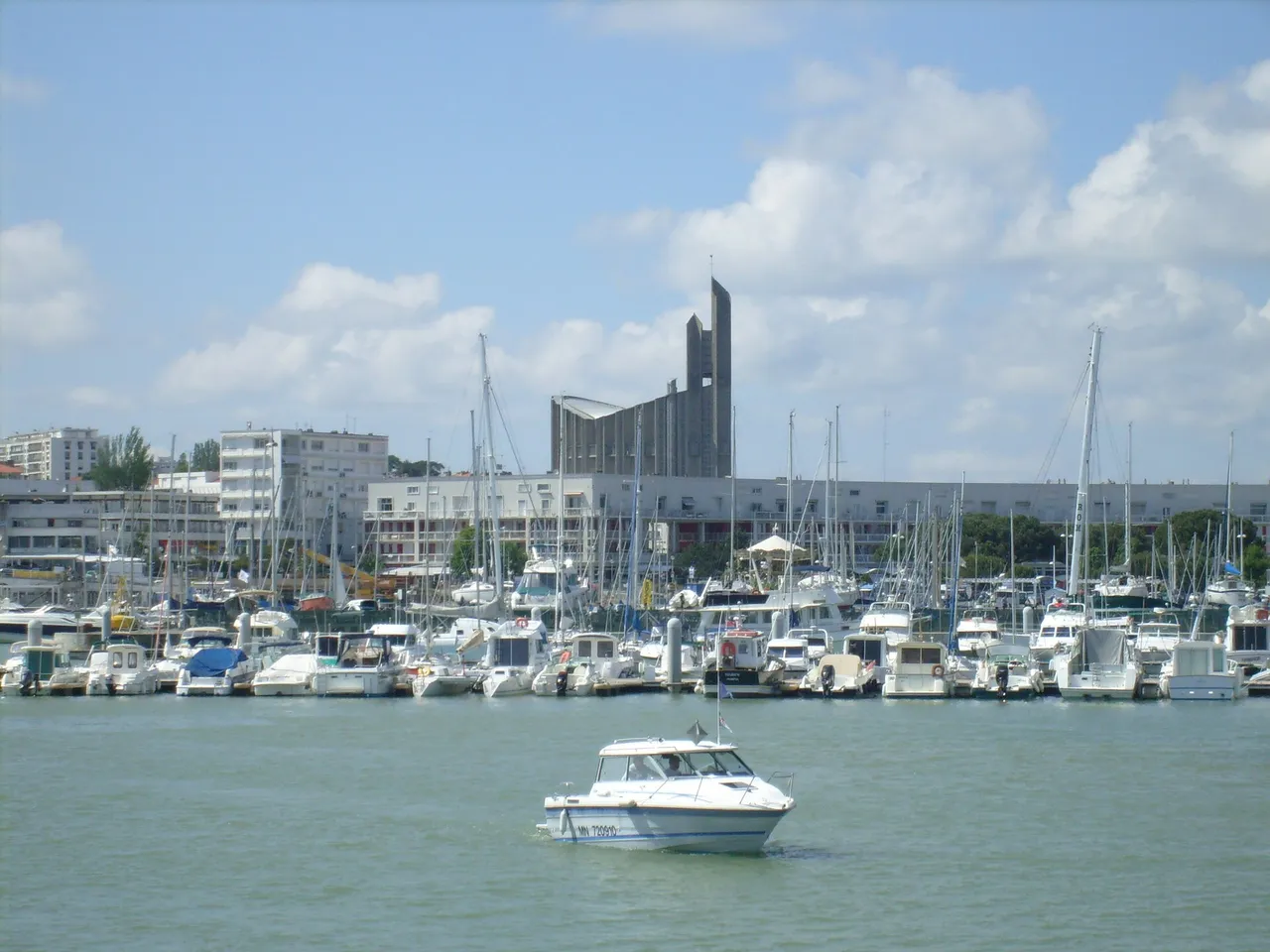 Le port de Royan, en Charente-Maritime